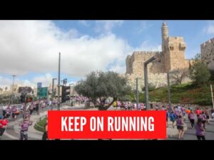 Widow honors late husband in Jerusalem Marathon tribute
