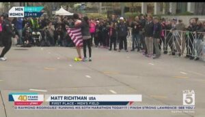 Matt Richtman Makes History at Los Angeles Marathon