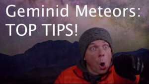 Geminids Meteor Shower and Full Cold Moon Illuminate Weekend Skies