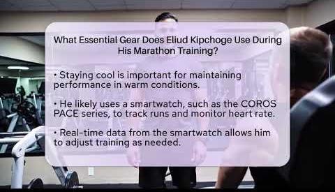 Eliud Kipchoge Aims to Defend Olympic Marathon Gold