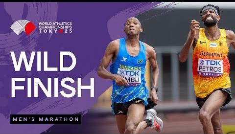 Tanzania’s Alphonce Felix Simbu Seizes Men’s Marathon Gold in Tokyo