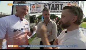 Will Greenwood Leads 70km Charity Bike Ride in Sierra Leone